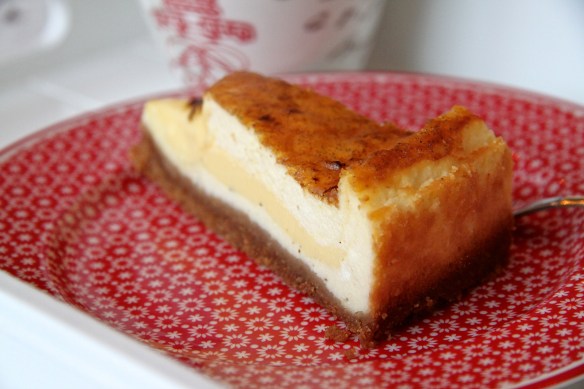 Ostakaka með creme brulee