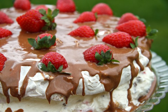 Kornflex marengsterta með karamellukurli