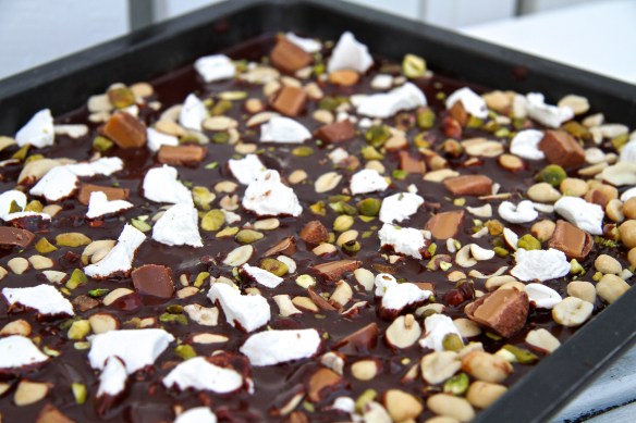 ,,Rocky road" brúnkur